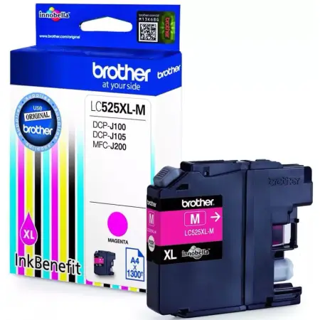 Brother LC525XL-M - Tusz magenta do Brother DCP-J100, DCP-J105, MFC-J200